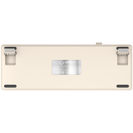 LORGAR KBP70MW, Wireless 65% Mechanical Gaming Keyboard Pro, Beige, EN layout [8]