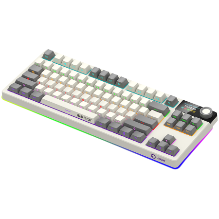 LORGAR KBP70TKLW, Wireless TKL Mechanical Gaming Keyboard Pro, Beige, EN layout [6]