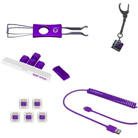 LORGAR KBP70TKLW, Wireless TKL Mechanical Gaming Keyboard Pro, White, EN layout [9]