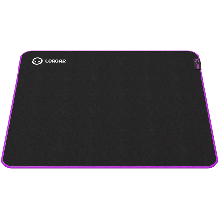 Lorgar Main 315, Gaming mouse pad, High-speed surface, Purple anti-slip rubber base, size: 500mm x 420mm x 3mm, weight 0.39kg [3]