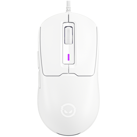 Jocuri si multimedia - LORGAR MSA10, Ultralight Wired Gaming Mouse Advanced, white