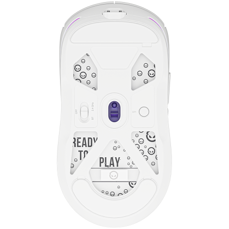 LORGAR MSA10W, Wireless Gaming Mouse Advanced, white [6]