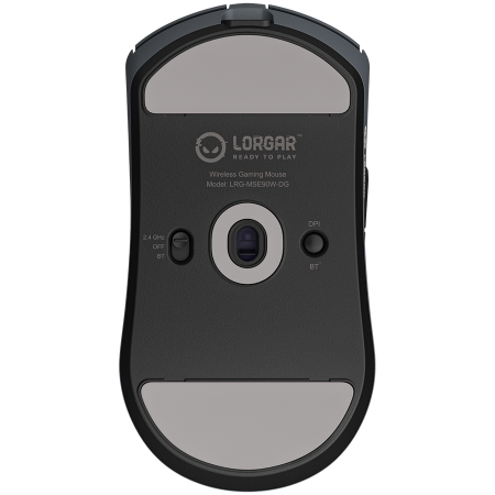 LORGAR MSE90W, Magnesium Alloy Wireless Gaming Mouse Elite, Dark Grey [9]