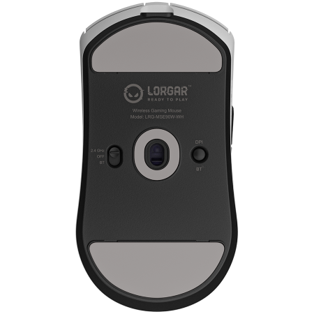 LORGAR MSE90W, Magnesium Alloy Wireless Gaming Mouse Elite, White [9]