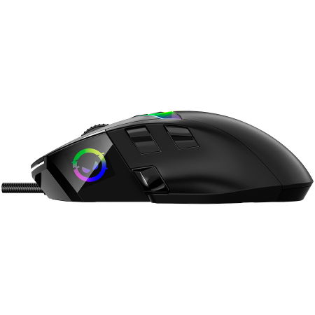 LORGAR MSP80, 8000 Hz Gaming Mouse Pro, Black [3]