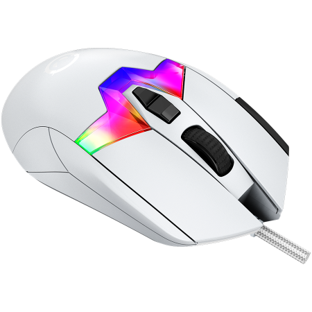 LORGAR MSP80, 8000 Hz Gaming Mouse Pro, White [4]