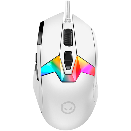 Jocuri si multimedia - LORGAR MSP80, 8000 Hz Gaming Mouse Pro, White