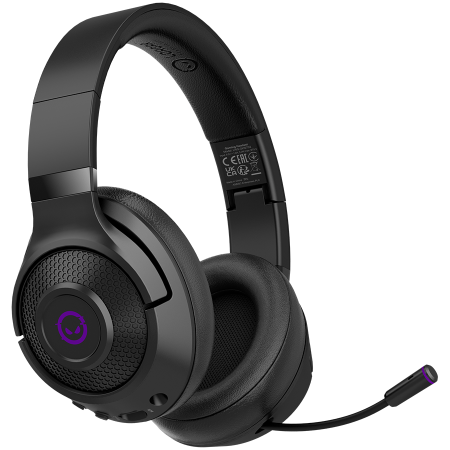 Jocuri si multimedia - LORGAR Noah 702, Wireless Gaming Headset, black