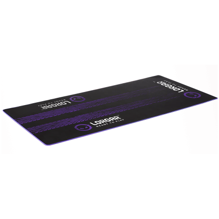 LORGAR RX1FM, Sim Racing Floor Mat Advanced, Stitched edge, 1,700X700X3 mm, Black/purple [1]
