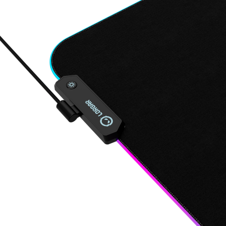 Lorgar Steller 913, Gaming mouse pad, High-speed surface, anti-slip rubber base, RGB backlight, USB connection, Lorgar WP Gameware support, size: 360mm x 300mm x 3mm, weight 0.250kg [1]