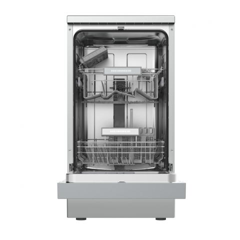 Masina de spalat vase HEINNER HDW-FSM45510XE++, 10 seturi, 5 programe, Clasa: E, 45 cm, Silver [1]