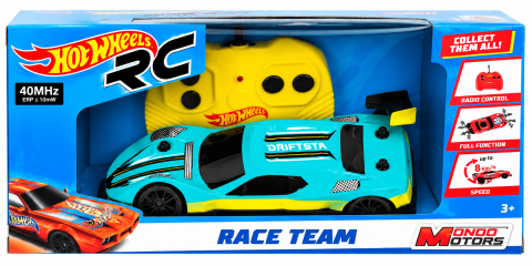 Masinuta cu telecomanda Hot Wheels Race Team 1:28 Verde - MONDO [1]