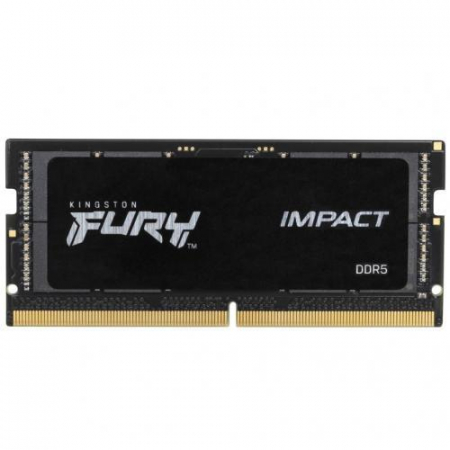 Memorii Laptop - Memorie SO-DIMM Kingston Fury Impact 32GB, DDR5-4800Mhz, CL38