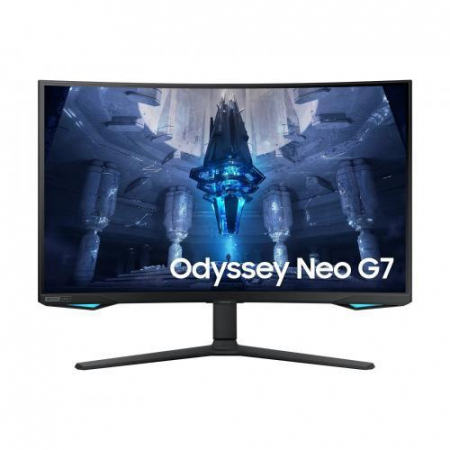 Monitoare Gaming - Monitor LED Curbat Samsung Odyssey Neo G7 LS32BG750NPXEN, 32inch, 3840x2160, 1ms GTG, Black