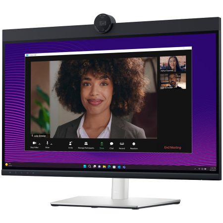 Monitor LED Dell P2724DEB Video Conferencing 27", 2560x1440, QHD, IPS Antiglare, 16:9, 1000:1, 350 cd/m2, 8ms/5ms, 178/178, 2xDP, HDMI, 2xUSB-C (DP/PD), USB-B, 3xUSB-A, RJ-45, Audio line out, 2x5W Spe [1]