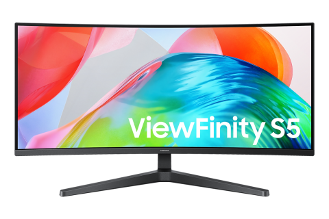 Monitoare - Monitor Samsung 34 inch UltraWide LS34H550GAUXEN