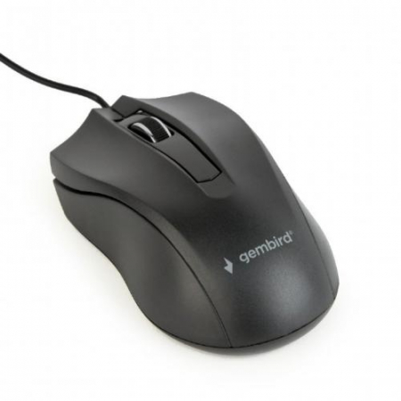 Periferice & Accesorii - Mouse Optic Gembird MUS-3B-01, USB, Negru