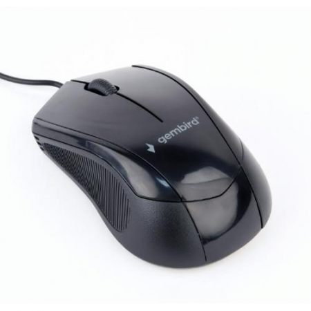 Mouse Optic Gembird MUS-3B-02, USB, Negru [1]