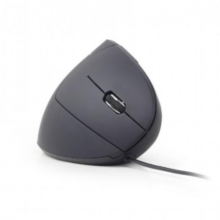 Mouse Optic Gembird MUS-ERGO-01, USB, Black [1]