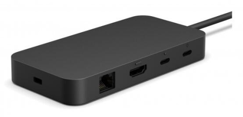 Periferice PC - Statie de andocare Microsoft Surface USB 4 Dock Neagra (EP2-19975) - MICROSOFT