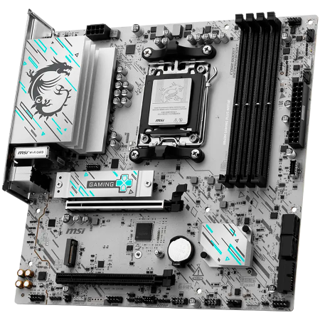 Import - MSI B840M GAMING PLUS WIFI6E, mATX, Socket AM5, 4x DDR5 Dual Channel DDR5 up to 8000(OC)MHz, 2x PCIe x16 slot, 2x M.2 slot, 4x USB 2.0, 2x USB 5Gbps, 1x USB 10Gbps, 1x USB 10Gbps Type-C, HDMI, 7.1 HD 