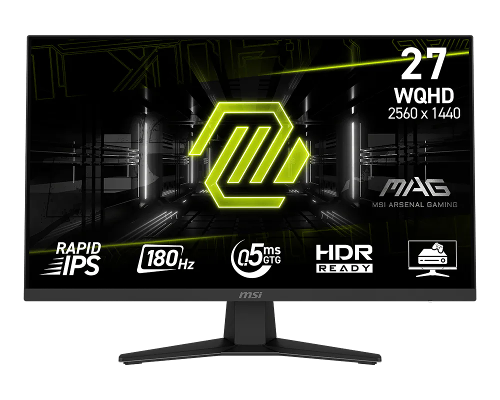 Monitoare - Monitor gaming MSI MAG 274QF 27 inch Rapid IPS WQHD 180Hz (MAG 274QF) - MSI