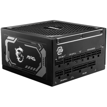 Cabluri & Adaptoare - MSI MAG A1000GL PCIE5, 1000W, 80 Plus Gold, 135mm Fluid Dynamic Bearing Fan, Protections: OCP/OVP/OPP/OTP/SCP/UVP, Dimensions: 150mmx150mmx86mm