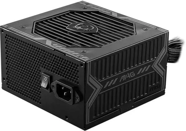 Surse - Sursa de alimentare PC MSI MAG A650BN PCIE5 II, 650W, 80 Plus Bronze, 1x 12V-2x6, Negru (MAG A650BN PCIE5 II)