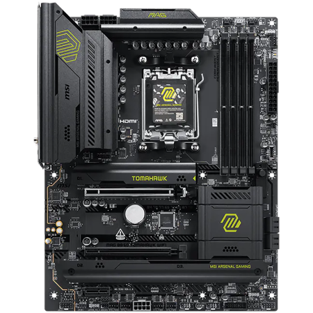 MSI MAG B850 TOMAHAWK WIFI, Socket AM5, 4x DDR5, WiFi7 [1]