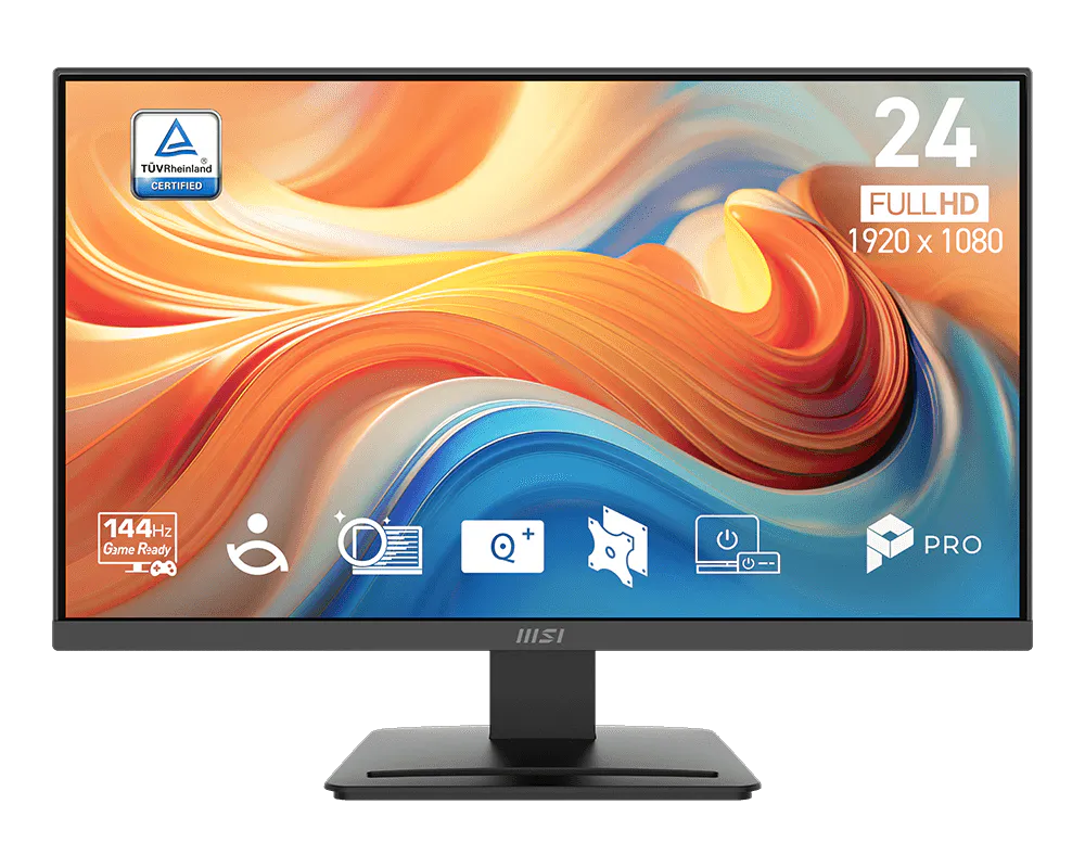 Monitoare - Monitor LED VA Business MSI PRO MP241 E14V 23.8 inch FHD 144Hz 1ms HDMI DP HDR - MSI