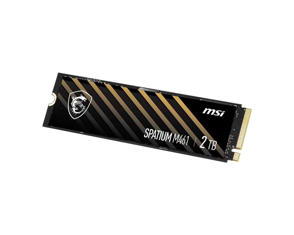 SSD MSI SPATIUM M461 2TB PCIe 4.0 NVMe M.2 (SPATIUM M461) - MSI [1]