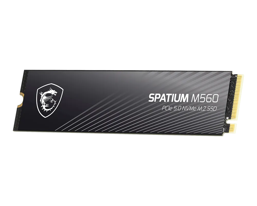 SSD MSI SPATIUM M560 2TB PCIe 5.0 NVMe M.2 (SPATIUM M560) - MSI [1]