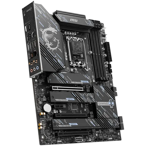 MSI Z890 GAMING PLUS WIFI6E, LGA 1851, Dual Channel DDR5 up to 9200(OC)MHz, 3x PCIe x16 slots, 4x M.2 slot, 4x USB 2.0, 2x USB 3.2 Gen 1, 1x USB 3.2 Gen 2, 1x USB 3.2 Gen 2 Type-C, 1x HDMI, 1x DP, 5Gb [2]