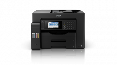 Plottere - Imprimanta multifunctionala Epson EcoTank L15150, Inkjet, Color, Format A3, Duplex, Fax, Retea, Wi-Fi