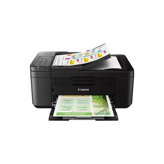 Multifunctionala Canon Pixma TR4650BK Inkjet, Color, A4, Duplex, Wi-Fi, Fax, Negru [3]