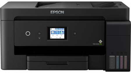 Multifunctional Cerneala - Imprimanta multifunctionala Epson EcoTank L14150, InkJet, Color, Format A3, Duplex, Fax, Retea, WiFi