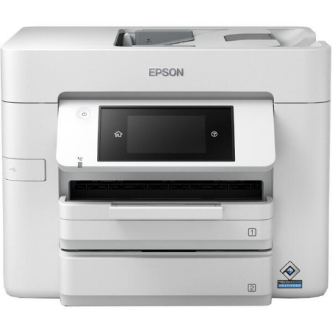 Plottere - Multifunctional Epson WorkForce Pro WF-C4810DTWF, InkJet, Color, Format A4, Duplex, Wi-Fi, Alb