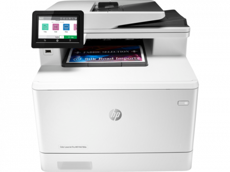 Multifunctional HP LaserJet Pro MFP M479FDN, Laser, Color, Format A4, Duplex, Retea, Fax