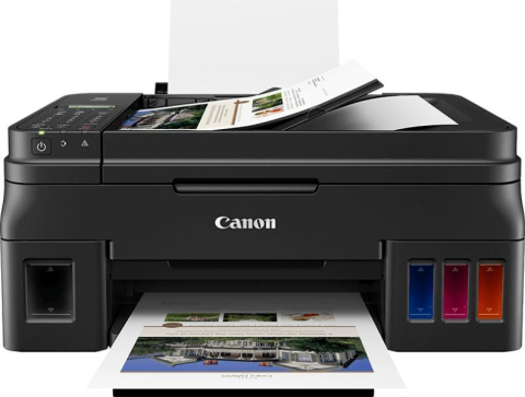 Multifunctionale cu jet - Multifunctional Canon PIXMA G4411, Inkjet, Color, A4, CISS, Wi-Fi, Fax