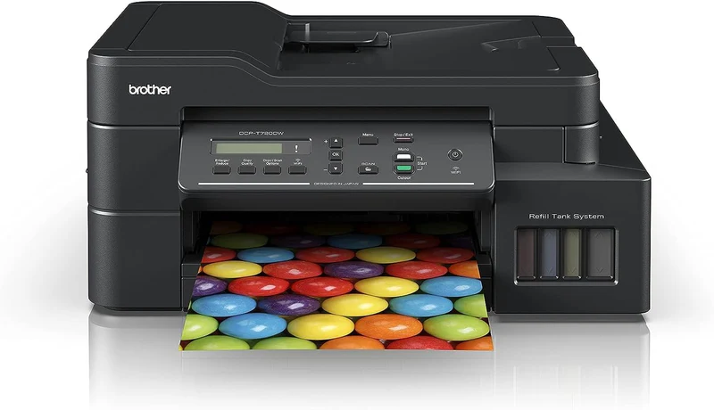 Imprimante - Imprimanta multifunctionala Brother DCP-T720DW, InkJet, Color, ADF, Format A4, Wi-Fi