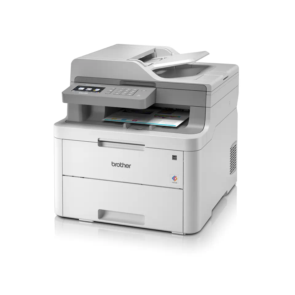 Imprimanta multifunctionala Brother DCP-L3550CDW, Laser, Color, Format A4, Retea, Duplex, Wi-Fi [2]