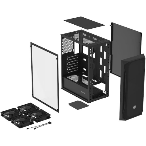 Carcasa PC Gaming Natec Fury Shobo SH4F Midi Tower neagra (NFO-2152) - NATEC [3]