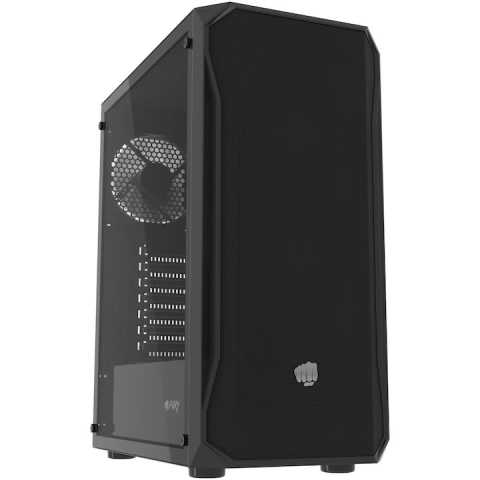 Componente - Carcasa PC Gaming Natec Fury Shobo SH4F Midi Tower neagra (NFO-2152) - NATEC