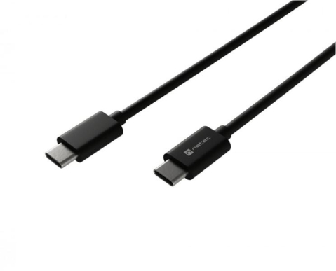 Cabluri Usb & Thunderbolt - Cablu date și încărcare Natec Prati NKA-2146 USB-C la USB-C, 100W, 1m