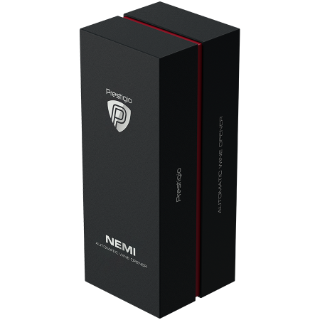 Nemi, Electric wine opener, aerator, vacuum preserver, Silver color [5]