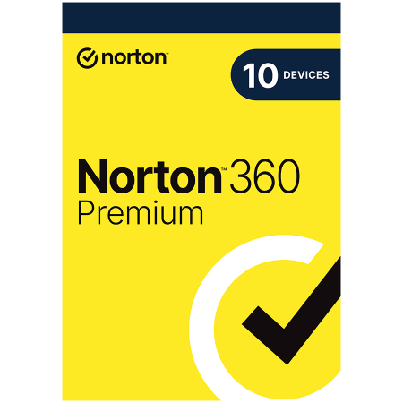 Software - Norton 360 Premium 10 Devices, 1 year, box