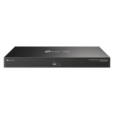 NOD_products_tech - NVR TP-Link VIGI 32 canale 4032H ; 8 MP,2 SATA Interface, max 20TB(neinclus), H.265+; ONVIF, detecție mișcare, linie, intruziune, persoane, vehicule etc.