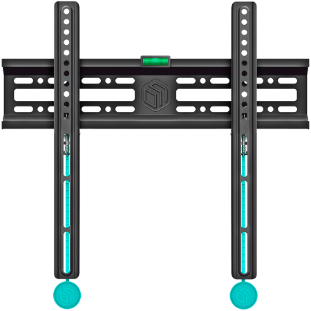 Accesorii - ONKRON Fixed TV Wall Mount for 32 to 65-inch Flat Panel TVs Digital Panels 50 kg, Black