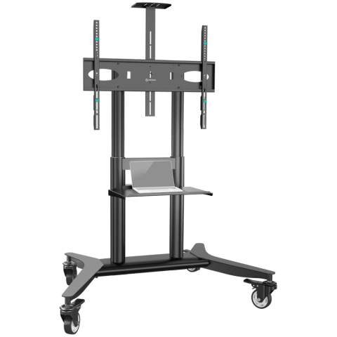 Accesorii - ONKRON Mobile TV stand for 55"-90" up to 75 kg, black
