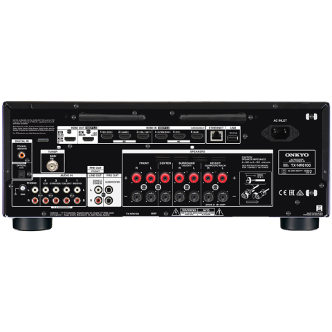 Onkyo TX-NR6100 7.2-Channel THX Certified AV Receiver,Black [2]
